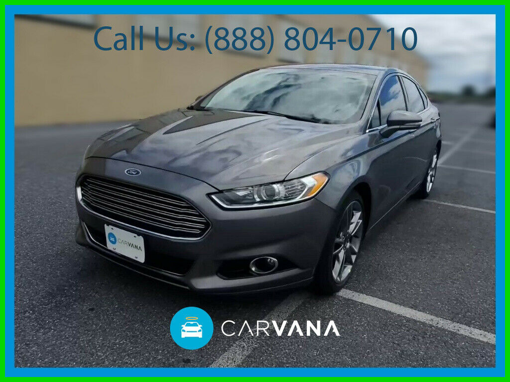 2014 Ford Fusion Titanium Sedan 4d Anti-theft System Side Air Bags Dual Air Bags Backup Camera Cruise Control F&r