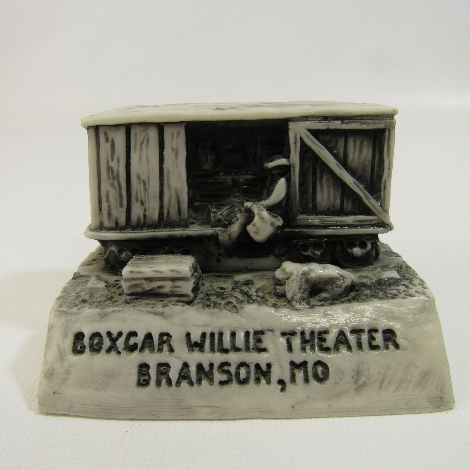 Vintage Boxcar Willie Theater Limited Edition Paperweight Georgia Marble 13/1000